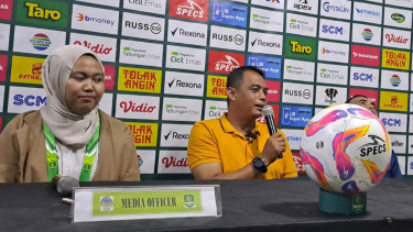 Pelatih Caretaker PSIM Jogja Erwan Hendarwanto 