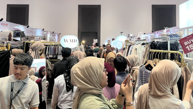 Bazar Glamlocal di Bandung.