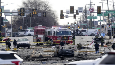 Kecelakaan pesawat ambulans di Philadephia AS