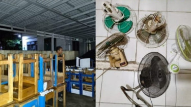 Sejumlah barang bukti hasil curian - Foto Dok Humas Polres Balangan, Kalsel