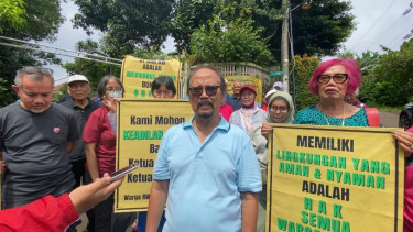 Warga Cinere Estate tolak pembangunan jembatan
