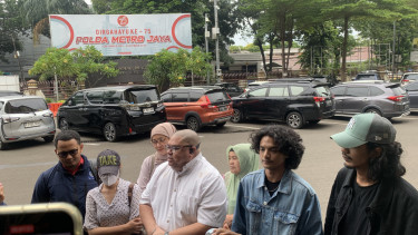 Razman Nasution dan Vadel Badjideh, Foto: Isra Berlian