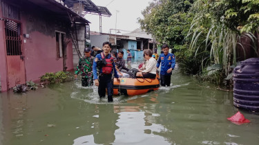 Banjir beberapa waktu lalu di Tangerang