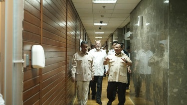 Presiden Prabowo sidak kantor Mentan Andi Amran Sulaiman