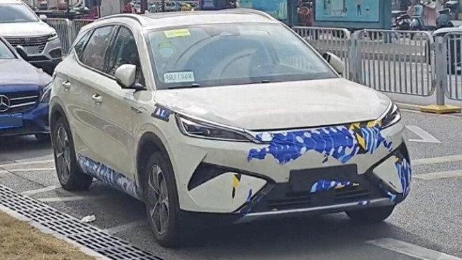 BYD Atto 3 versi 2025 di China