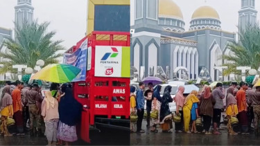 Heboh! Antrean Panjang Gas LPG 3 Kg di Berbagai Daerah Usai Aturan Baru