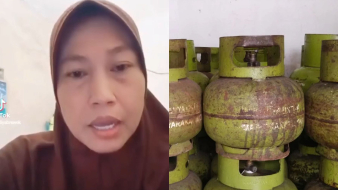 Emak-emak Keluhkan Sulit Beli Gas LPG 3 Kg