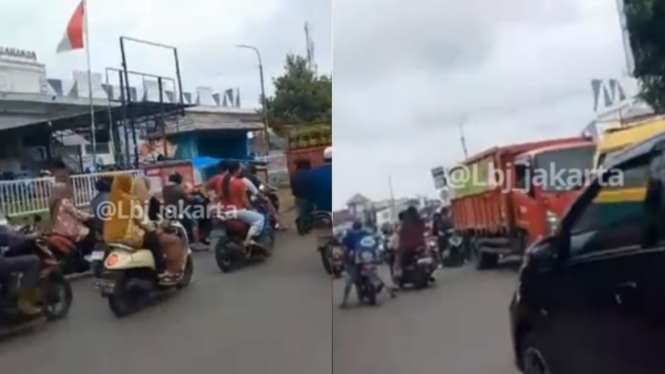 Warga Tangerang Sampai Buntuti Truk LPG Demi Dapat Gas 3 Kg
