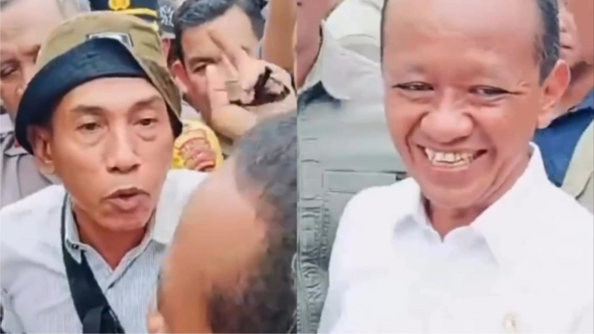 Viral Pria Ini Lakukan Protes Langsung Ke Menteri Bahlil Usai Adanya Aturan Baru