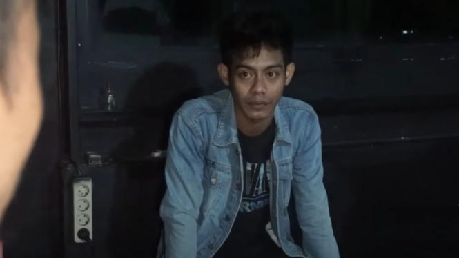 Fahri Mukhtar, pelaku pengeroyokan di tongkrongan