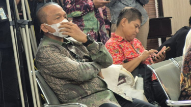 Deputi Penindakan dan Eksekusi KPK Rudy Setiawan pantau langsung sidsng praperadilan Hasto Kirstiyanto