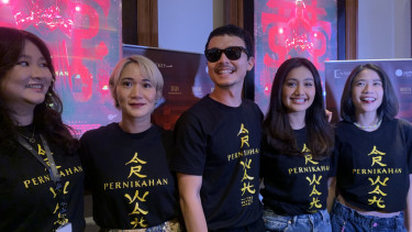 Cast dan Produser Film, Foto: Isra Berlian