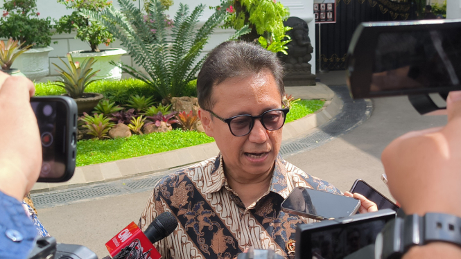 Menteri Kesehatan (Menkes) Budi Gunadi Sadikin di Kompleks Istana Kepresidenan, Jakarta Pusat, Rabu, 5 Februari 2025