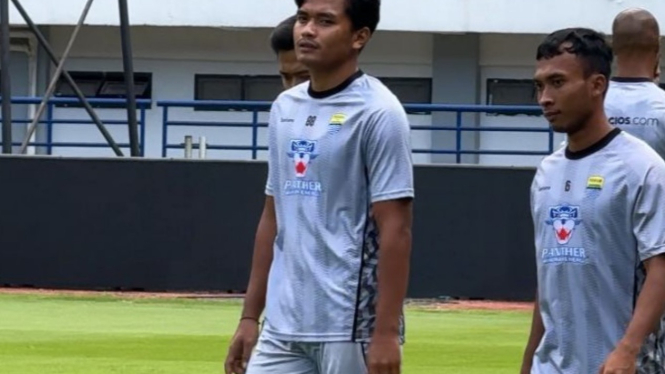 Gelandang Persib Bandung, Ahmad Agung (foto: Dede Idrus) 