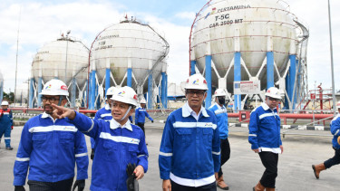 Pertamina dan KESDM meninjau suplai LPG