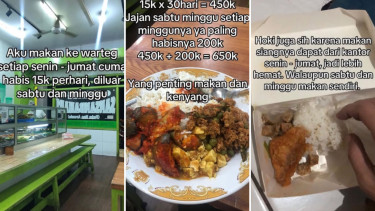 Viral kisah pria bisa nabung Rp3 juta meski gaji UMR