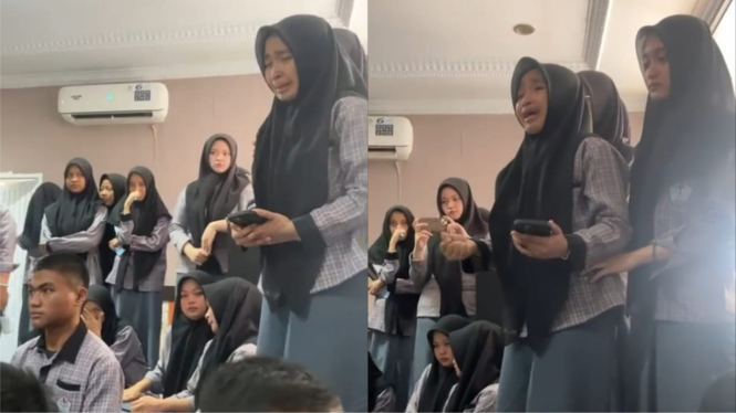 Viral! Para Siswa Menangis Sudah 3 Tahun Belajar Gagal Tak Bisa Daftar SNBP