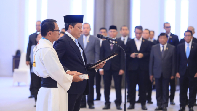 Wamenkeu Thomas Djiwandono dilantik jadi Anggota Dewan Komisioner OJK Ex-Officio Kemenkeu