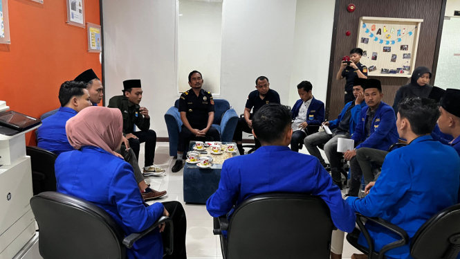 PMII Pamekasan melakukan audiensi [dok. PC PMII Pamekasan]