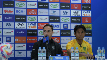 Jumpa Pers Persebaya Sebelum Lawan Persis, Kamis, 6 Februari 2025