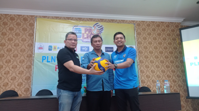 Jumpa Pers Proliga 2025 seri Bandung (foto: Dede Idrus) 
