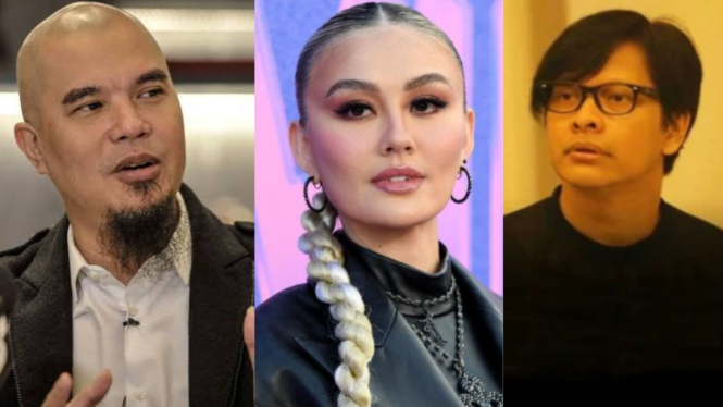 Ahmad Dhani, Agnez Mo, Armand Maulana 