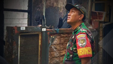 VIVA Militer: Prajurit TNI Kodam Jaya sedang bertugas.
