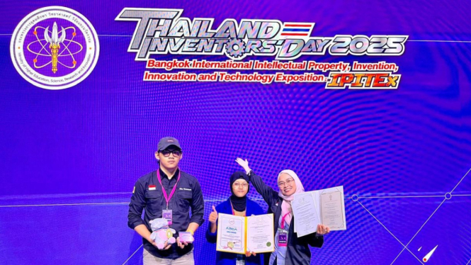 Mahasiswa Institut Teknologi PLN Raih Medali Emas di Kompetisi Sains dan Ilmiah.