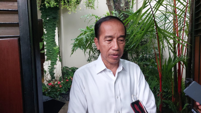 Presiden ke-7 RI Jokowi soal isu pemblokiran anggaran IKN