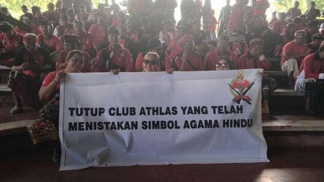 Buntut penggunaaan Dewa Siwa sebagai latar pertunjukan DJ, Yayasan Kesatria Keris Bali mendatangi DPRD Bali 