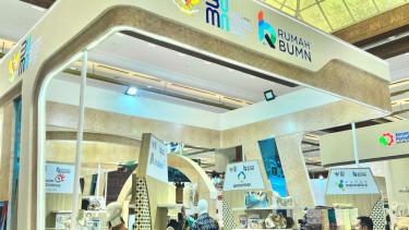 Rumah BUMN di Inacraft 2025.