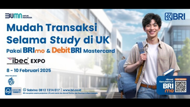 Persiapkan studi di UK dengan solusi finansial terbaik dari BRImo