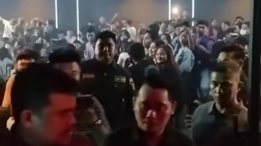 Walikota Medan, Bobby Nasution saat sidak Helen's Night Mart Medan.(tangkap layar)