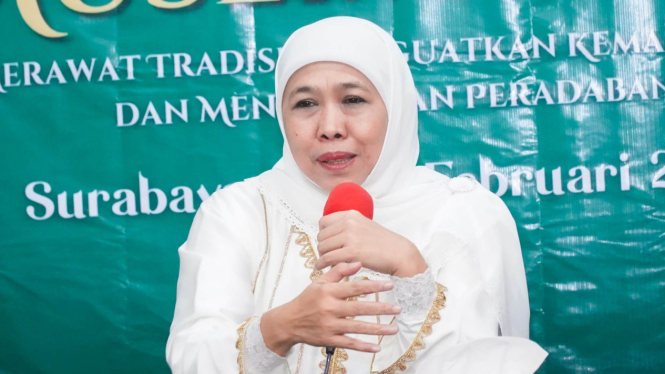 Ketum PP Muslimat NU Khofifah Indar Parawansa.