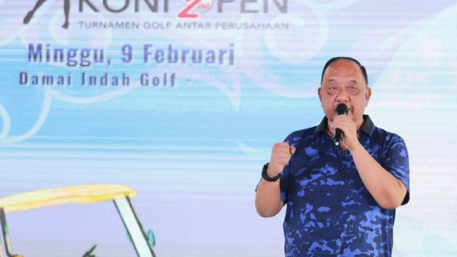 Ketua KONI Pusat, Marciano Norman