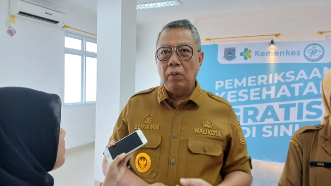 Walikota Tangerang Selatan, Benyamin Davnie di Tangsel