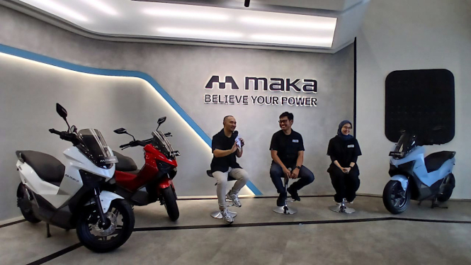 Peresmian Maka Showroom Radio Dalam, Jakarta