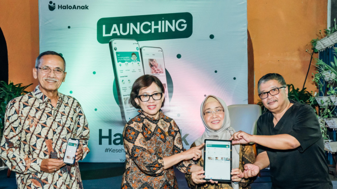 Aplikasi HaloAnak resmi diluncurkan