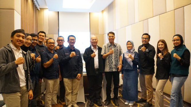 Rapat Kerja Strategi Komunikasi 2025 Indonesia Re dan Kementerian BUMN