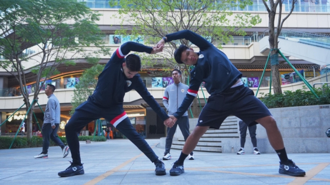 Timnas Indonesia U-20 tiba di China