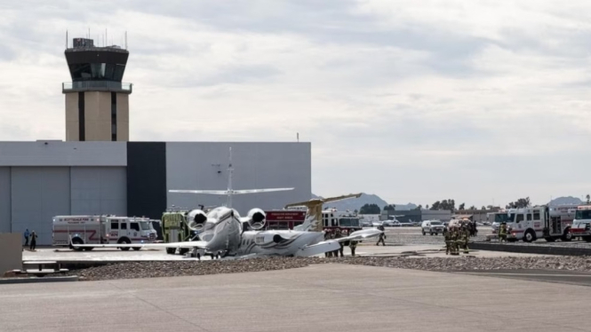 Pesawat Tabrak Pesawat di Bandara AS (Doc: X)