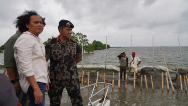 Pembongkaran pagar laut di Bekasi, Jawa Barat