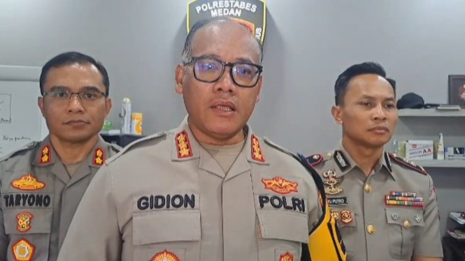 Kapolrestabes Medan, Kombes Pol.Gidion Arif Setyawan .(B.S.Putra/VIVA)