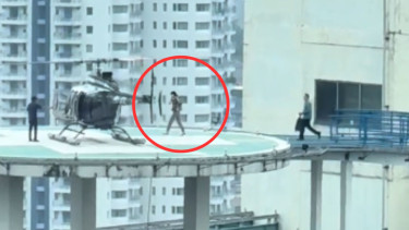 Caroline Riady, Perempuan Viral Pulang Kerja Dijemput Helikopter