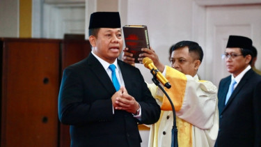 Mahandra Jaya dilantik sebagai Irjen Kemendagri - Foto: Tangkapan Layar Instagram @mahendrajaya89