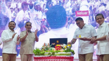 Sekjen Ahmad Muzani menghadiri silaturahmi kepala daerah di DPD Gerindra Jateng