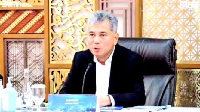 [dok. Direktur Utama BRI, Sunarso, dalam telekonferensi pers Paparan Kinerja Keuangan BRI Kuartal IV-2024, Rabu, 12 Februari 2025]