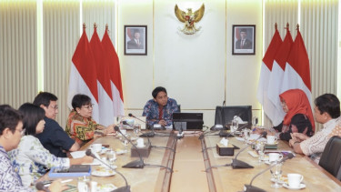 Menhut Raja Juli Antoni terima kunjungan WCS Indonesia