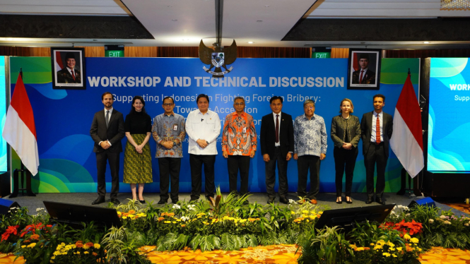 Airlangga Hartarto di Acara KPK-OECD