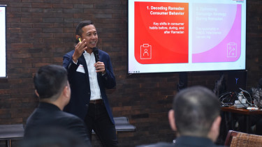 Vice President Digital Advertising, Wholesale, and Interconnect Telkomsel, Arief Pradetya.